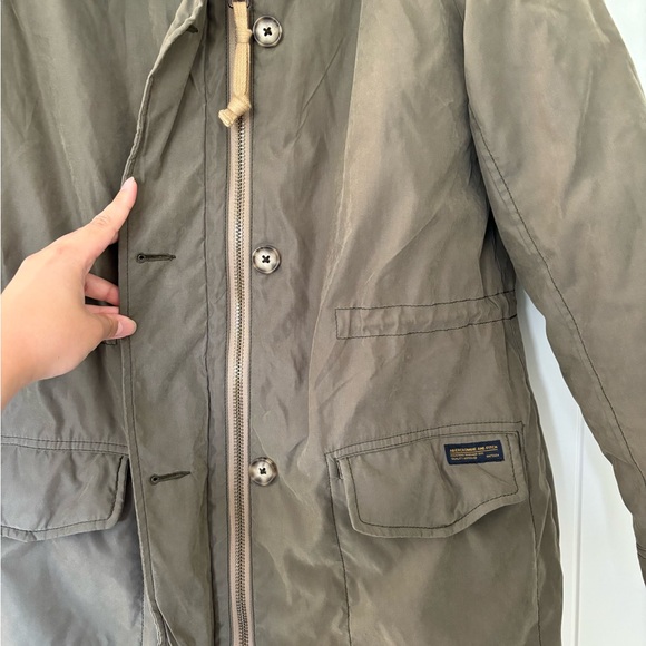 Abercrombie and Fitch Olive Parka Jacket - Picture 4 of 9